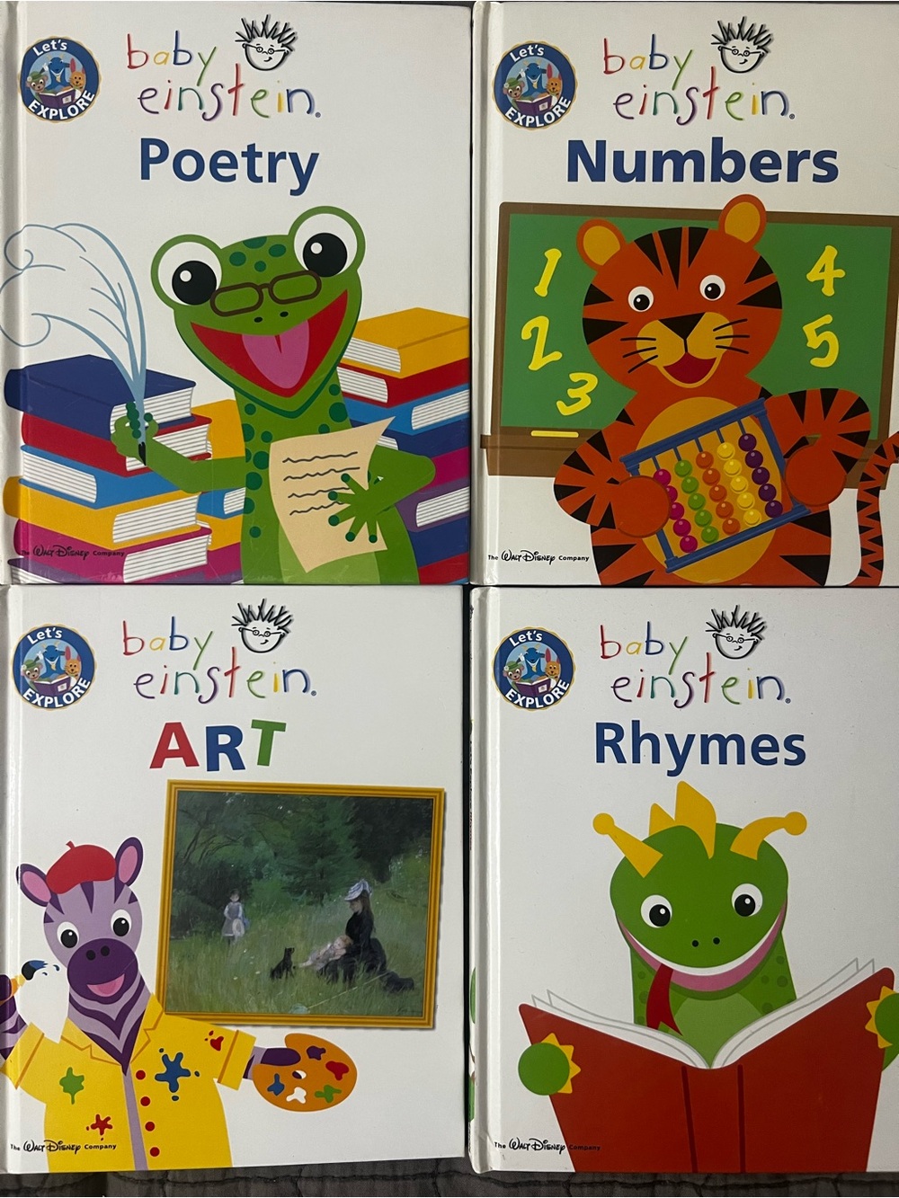 Baby Einstein Kids Board Book Set - Learning Books